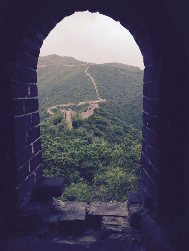 One of the many scenic views on the Great Wall of China (photo courtesy of David Maruna GEMBA Class of 2016