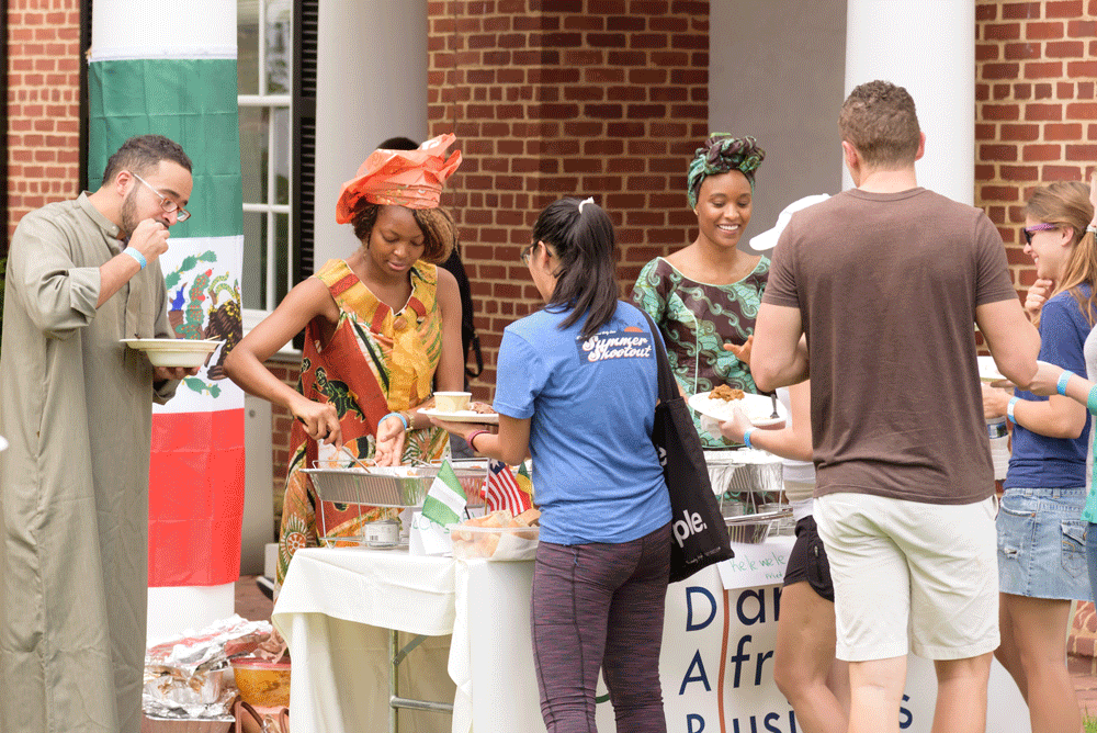 Darden Africa Business Organization at the Global Food Festival 