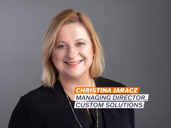 Christina Jaracz Managing Director of Custom Solutions