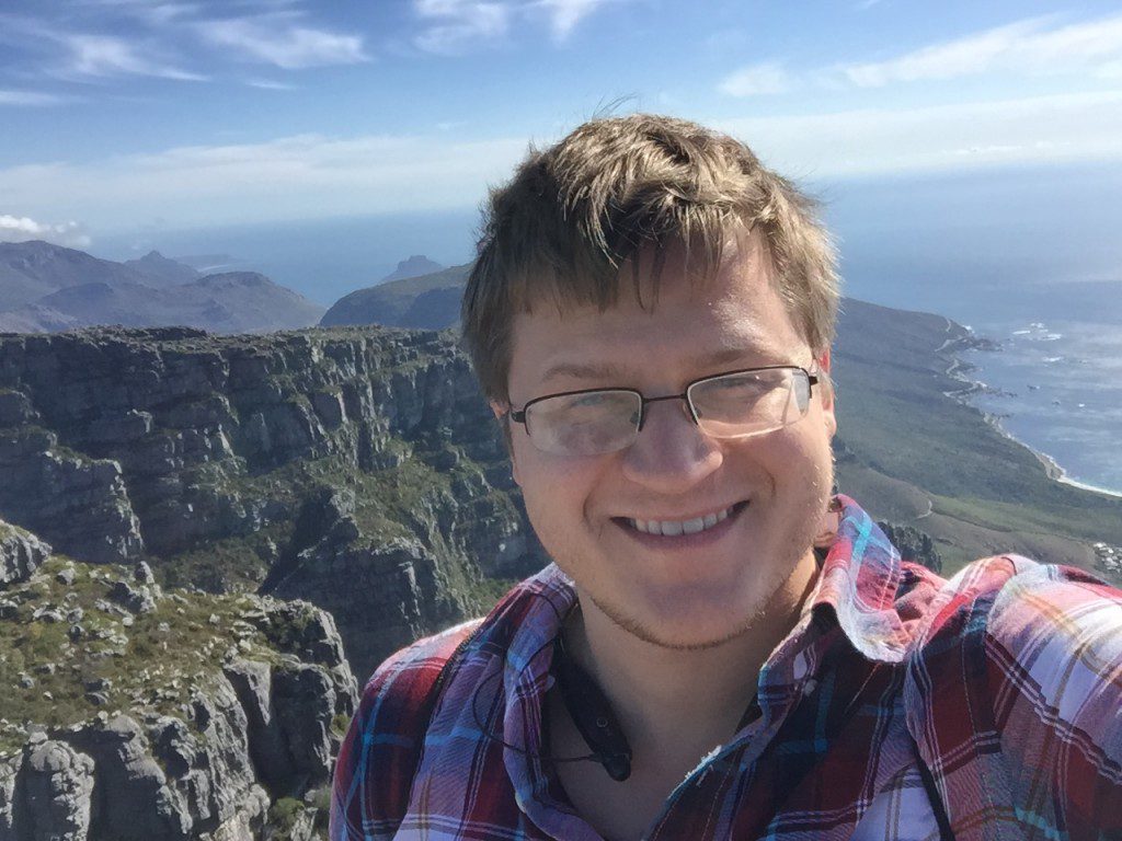 Additionally, Michal (MBA '15) conducted research in South Africa for his GFE client. He also had a chance to visit the top of Table Mountain! 